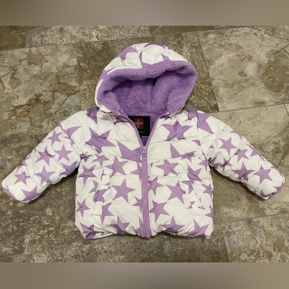 Swiss Tech Baby/Toddler Girls' Heavyweight Puffer Jacket
